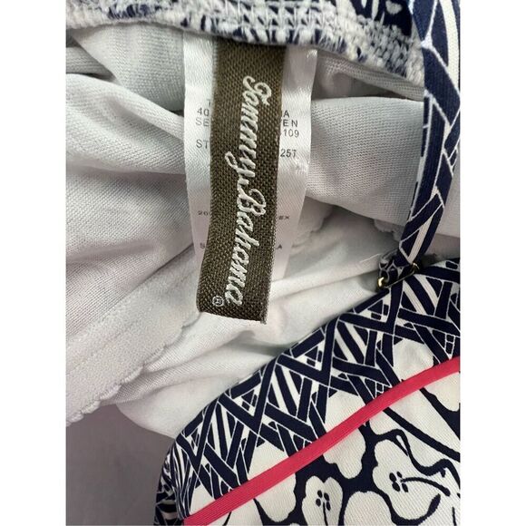 Tommy Bahama Hawaiian Print Floral Halter Style Bathing Suit Top - Picture 4 of 7
